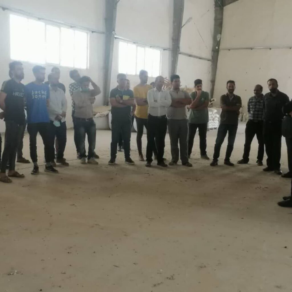 بازدید از کارخانه سیمان فرجاد ....