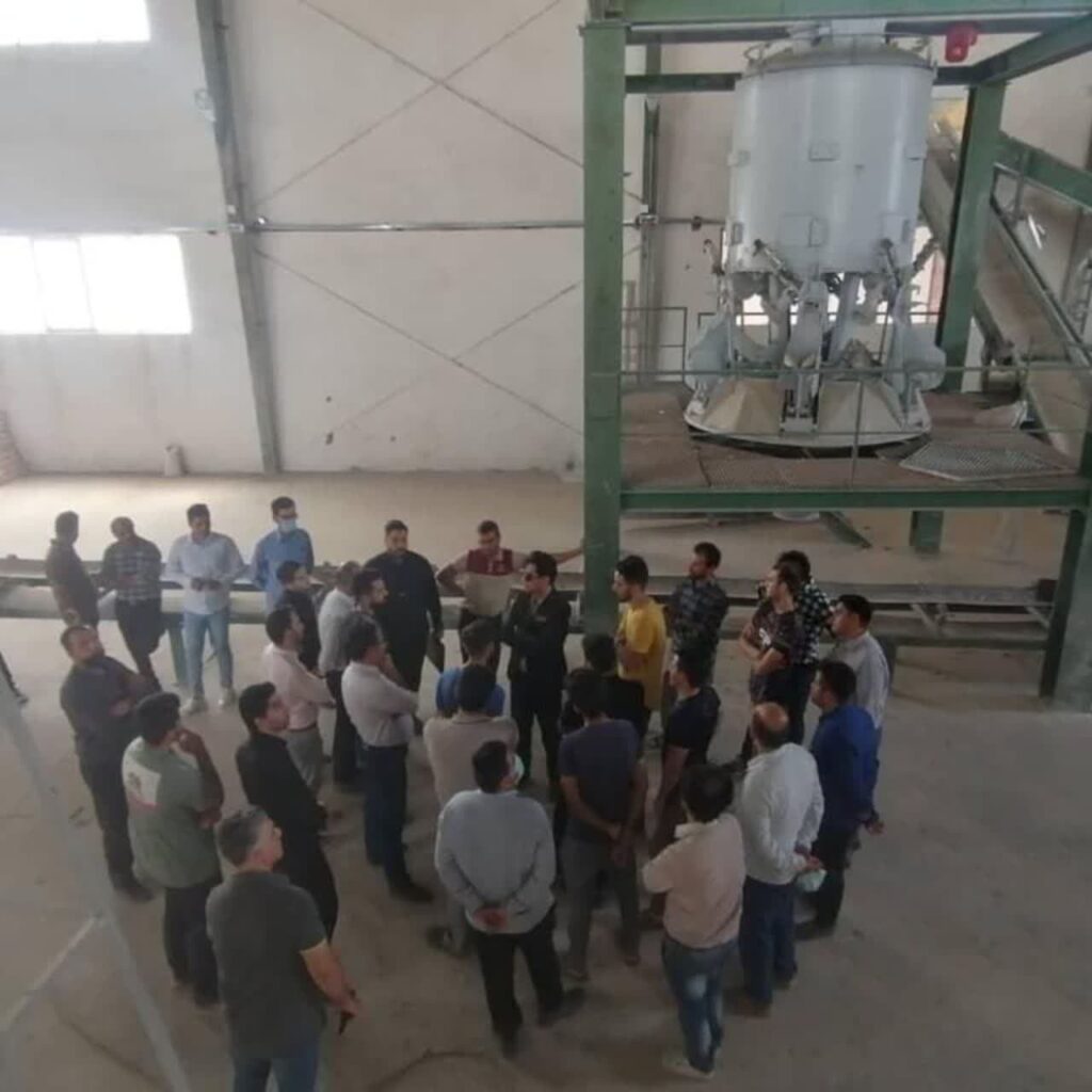 بازدید از کارخانه سیمان فرجاد ...