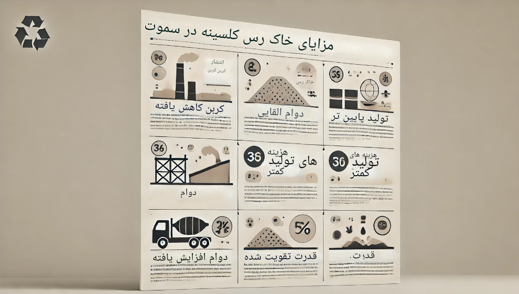 خاک رس کلسینه مزایا